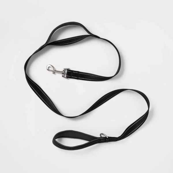 black dog leash Ultimate Comfort Dog Leash